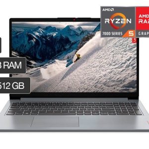 LAPTOP LENOVO IDEAPAD AMD RYZEN 5 7520U 16GB RAM 15.6"